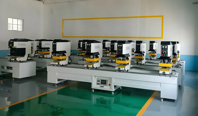 PVC UPVC Colorful Windows Profile Seamless Welding Machines with 4 Heads