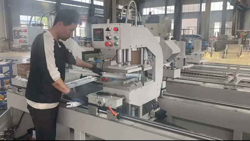 three-head and four-head UPVC welding machines